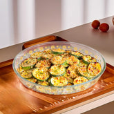 UMAI printed glass tray - perfect for elegant serving